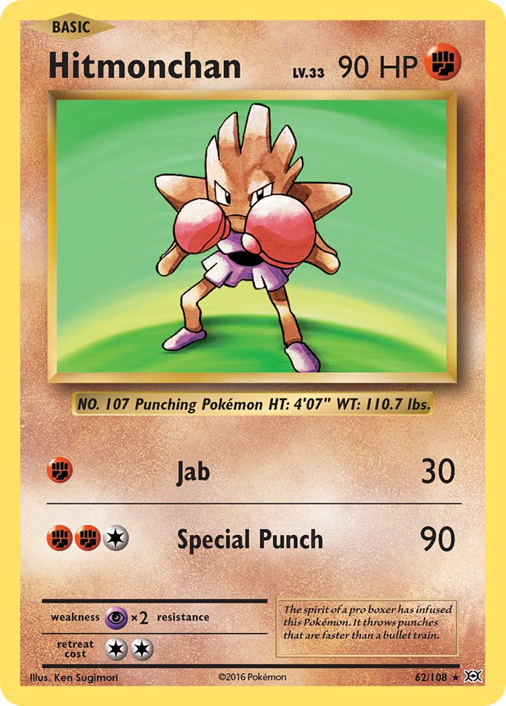 Hitmonchan (62/108) (Theme Deck Exclusive) [XY: Evolutions] | Exor Games Dartmouth