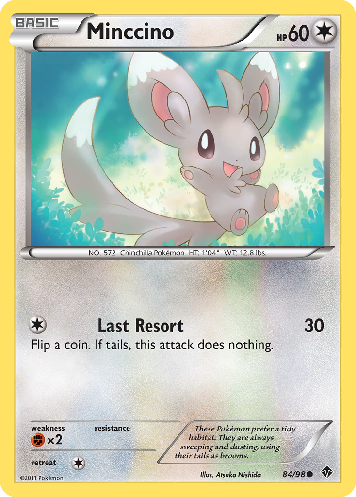 Minccino (84/98) [Black & White: Emerging Powers] | Exor Games Dartmouth