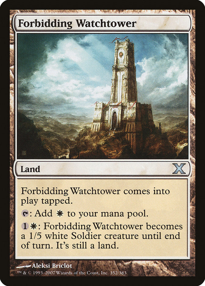 Forbidding Watchtower [Tenth Edition] | Exor Games Dartmouth