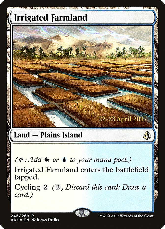 Irrigated Farmland  [Amonkhet Prerelease Promos] | Exor Games Dartmouth