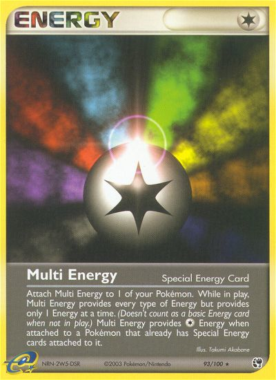 Multi Energy (93/100) [EX: Sandstorm] | Exor Games Dartmouth