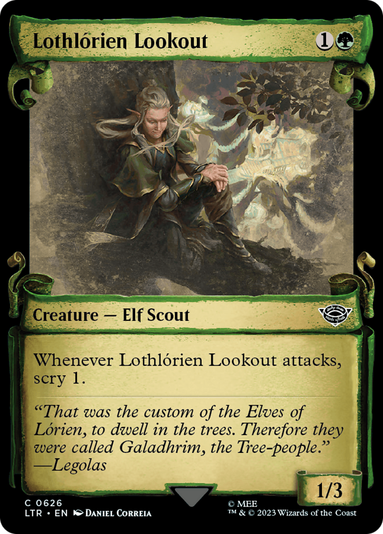 Lothlorien Lookout [The Lord of the Rings: Tales of Middle-Earth Showcase Scrolls] | Exor Games Dartmouth