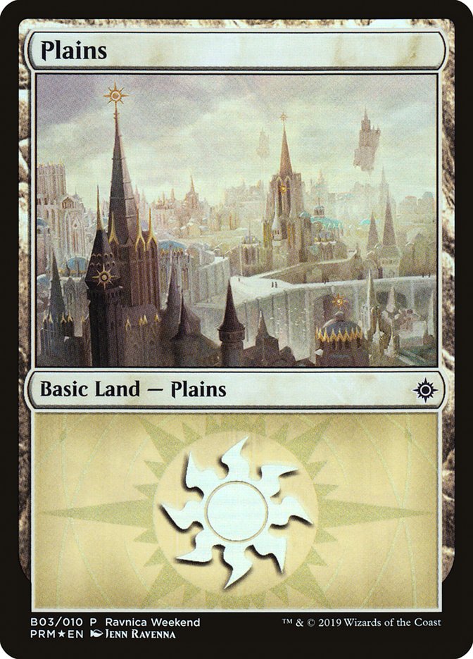 Plains (B03) [Ravnica Allegiance Guild Kit] | Exor Games Dartmouth