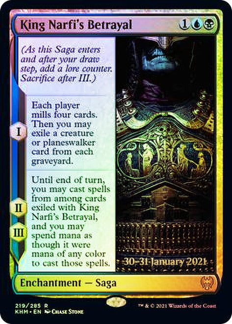 King Narfi's Betrayal [Kaldheim Prerelease Promos] | Exor Games Dartmouth