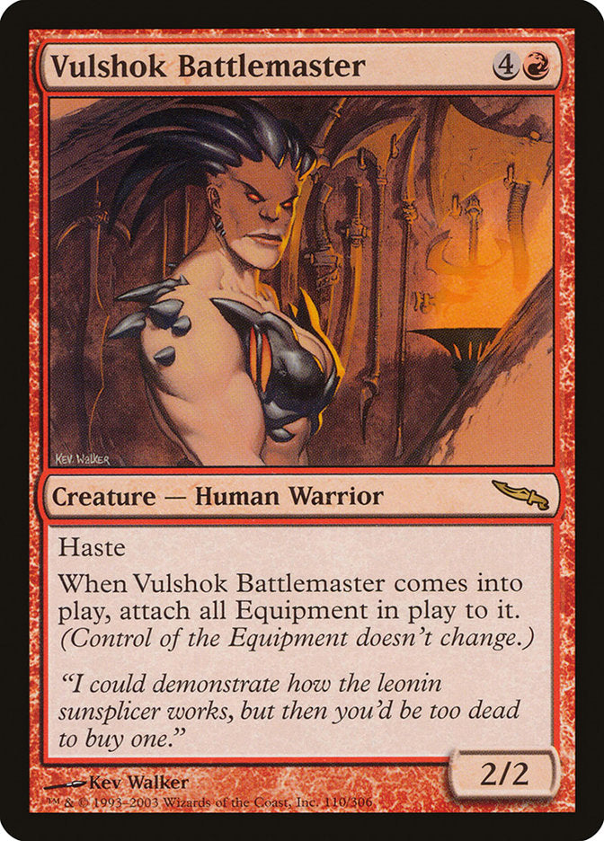 Vulshok Battlemaster [Mirrodin] | Exor Games Dartmouth