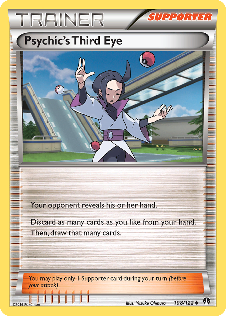 Psychic's Third Eye (108/122) [XY: BREAKpoint] | Exor Games Dartmouth