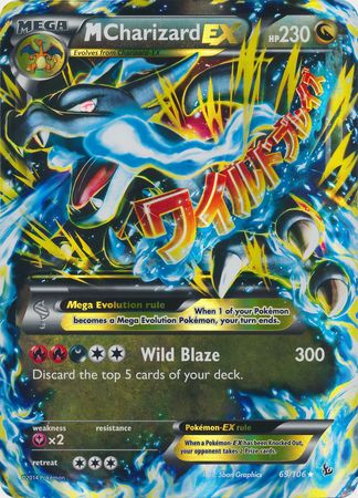 M Charizard EX (69/106) (Jumbo Card) [XY: Flashfire] | Exor Games Dartmouth