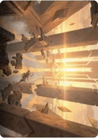 Skyclave Basilica Art Card [Zendikar Rising Art Series] | Exor Games Dartmouth