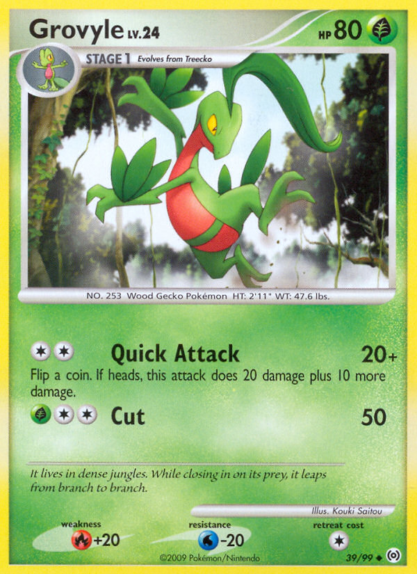 Grovyle (39/99) [Platinum: Arceus] | Exor Games Dartmouth