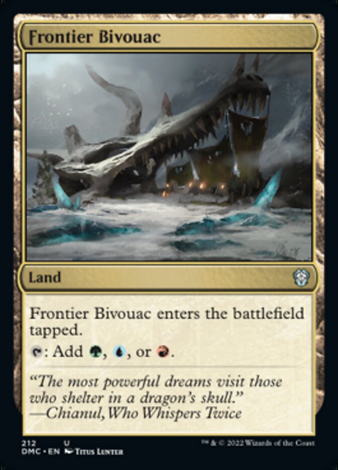 Frontier Bivouac [Dominaria United Commander] | Exor Games Dartmouth