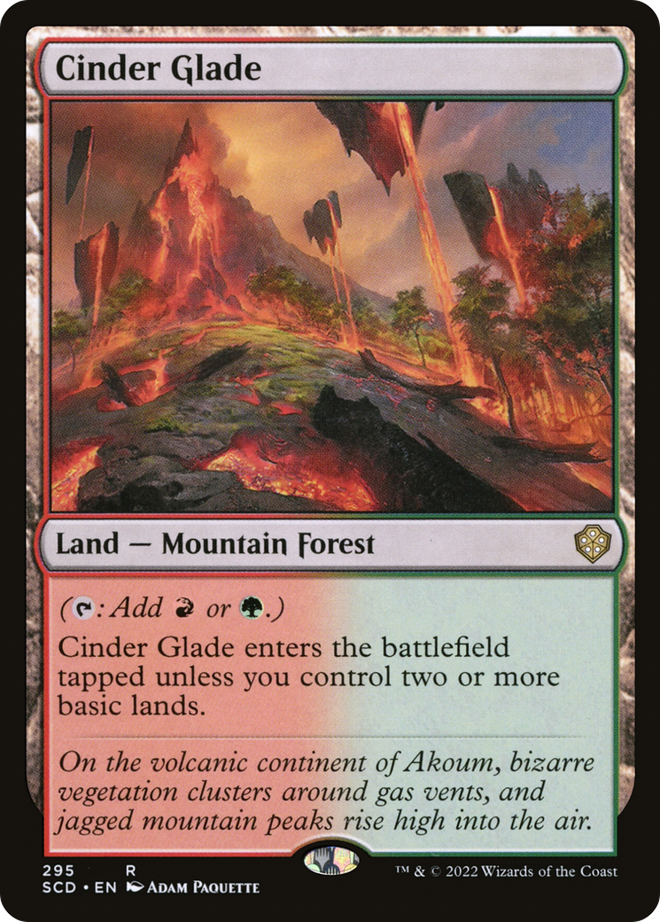 Cinder Glade [Starter Commander Decks] | Exor Games Dartmouth