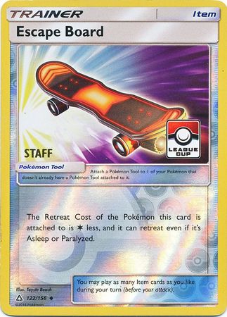 Escape Board (122a/156) (League Promo Staff) [Sun & Moon: Ultra Prism] | Exor Games Dartmouth