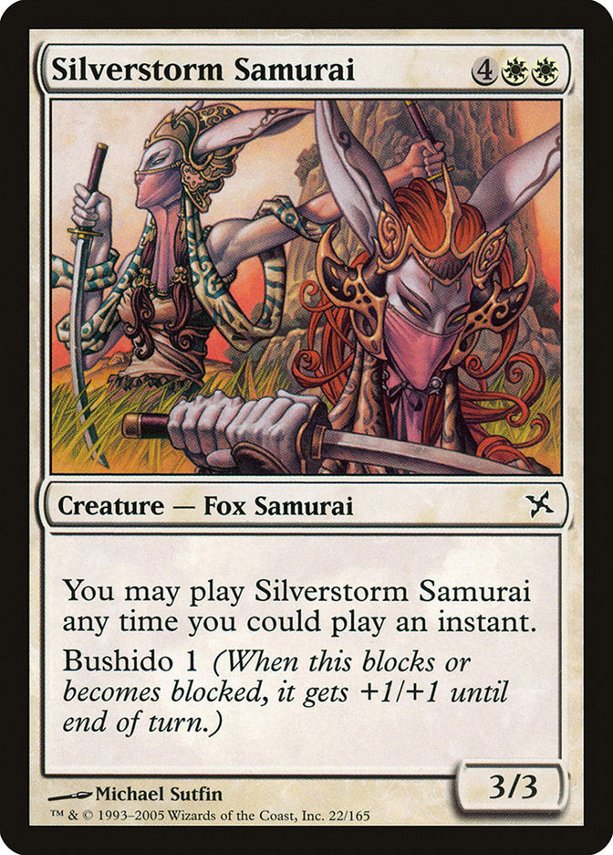 Silverstorm Samurai [Betrayers of Kamigawa] | Exor Games Dartmouth