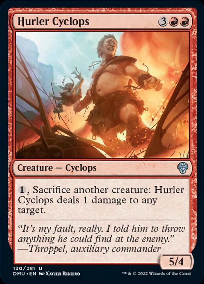 Hurler Cyclops [Dominaria United] | Exor Games Dartmouth