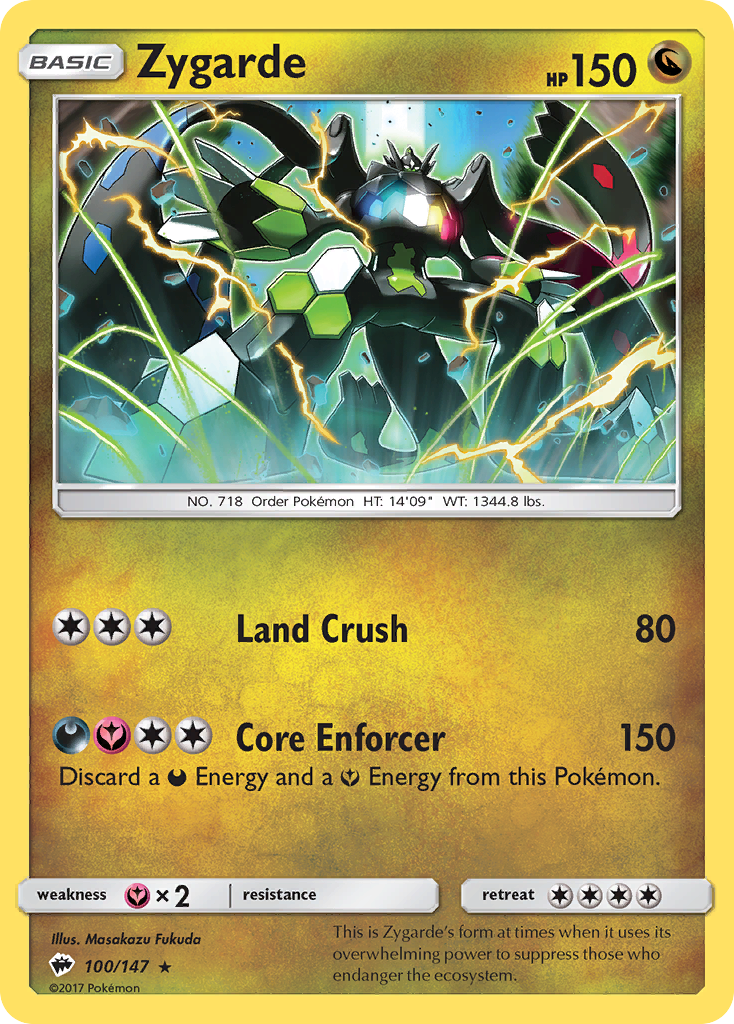 Zygarde (100/147) [Sun & Moon: Burning Shadows] | Exor Games Dartmouth