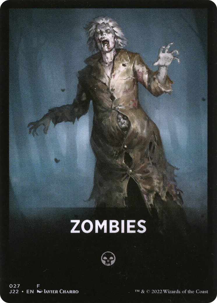 Zombies Theme Card [Jumpstart 2022 Front Cards] | Exor Games Dartmouth