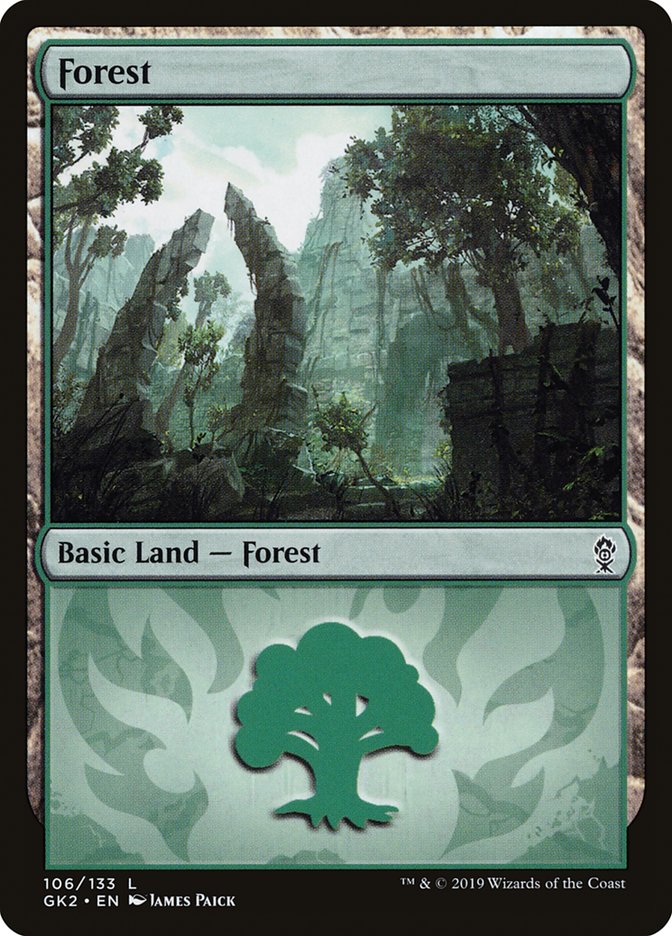 Forest (106) [Ravnica Allegiance Guild Kit] | Exor Games Dartmouth