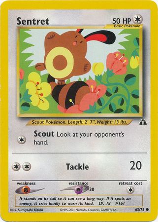 Sentret (63/75) [Neo Discovery Unlimited] | Exor Games Dartmouth