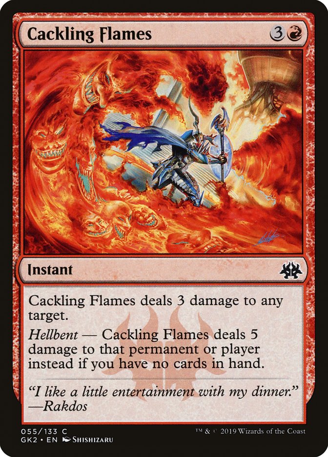 Cackling Flames [Ravnica Allegiance Guild Kit] | Exor Games Dartmouth