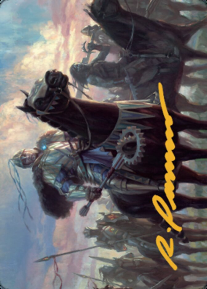 Shanid, Sleepers' Scourge Art Card (Gold-Stamped Signature) [Dominaria United Art Series] | Exor Games Dartmouth