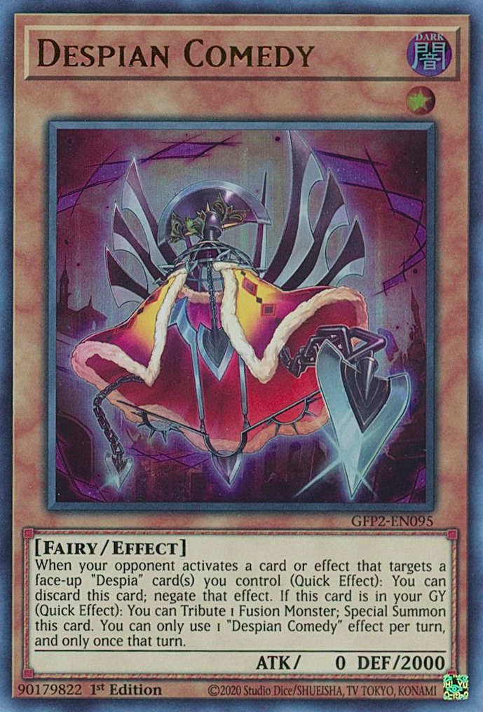 Despian Comedy [GFP2-EN095] Ultra Rare | Exor Games Dartmouth