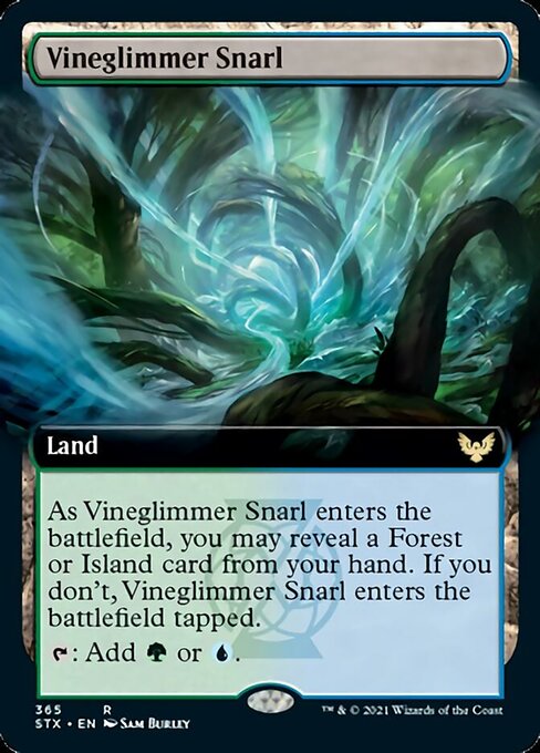 Vineglimmer Snarl (Extended) [Strixhaven: School of Mages] | Exor Games Dartmouth