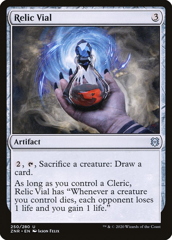 Relic Vial [Zendikar Rising] | Exor Games Dartmouth