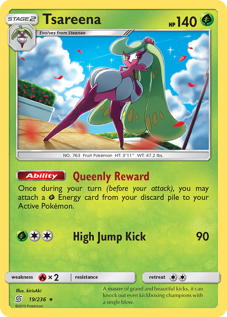 Tsareena (19/236) [Sun & Moon: Unified Minds] | Exor Games Dartmouth