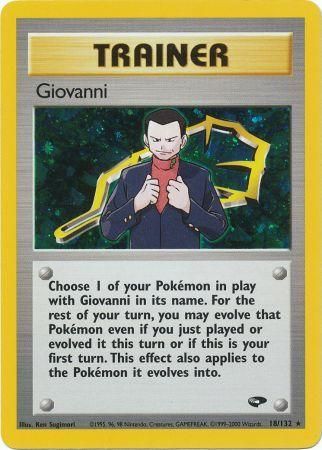 Giovanni (18/132) [Gym Challenge Unlimited] | Exor Games Dartmouth