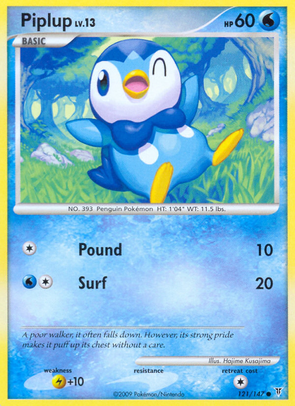 Piplup (121/147) [Platinum: Supreme Victors] | Exor Games Dartmouth