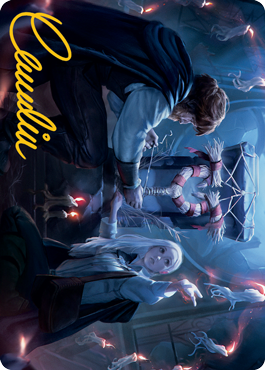 Faithful Mending Art Card (Gold-Stamped Signature) [Innistrad: Midnight Hunt Art Series] | Exor Games Dartmouth