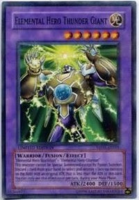 Elemental Hero Thunder Giant [MF01-EN001] Parallel Rare | Exor Games Dartmouth