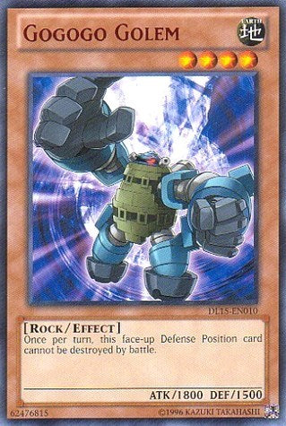 Gogogo Golem (Red) [DL15-EN010] Rare | Exor Games Dartmouth
