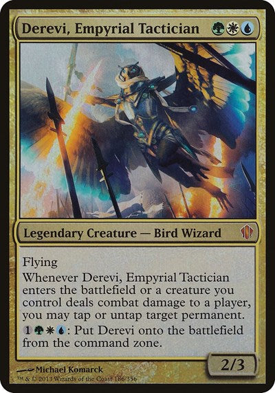 Derevi, Empyrial Tactician (Commander 2013) [Commander 2013 Oversized] | Exor Games Dartmouth