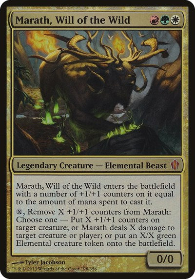 Marath, Will of the Wild (Commander 2013) [Commander 2013 Oversized] | Exor Games Dartmouth