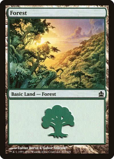 Forest [Commander 2011] | Exor Games Dartmouth