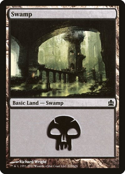 Swamp [Commander 2011] | Exor Games Dartmouth