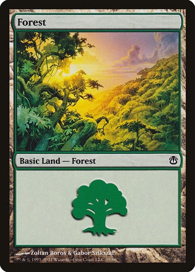 Forest [Duel Decks: Ajani vs. Nicol Bolas] | Exor Games Dartmouth