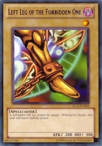Left Leg of the Forbidden One (Purple) [DL11-EN003] Rare | Exor Games Dartmouth