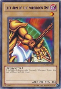 Left Arm of the Forbidden One (Blue) [DL11-EN005] Rare | Exor Games Dartmouth