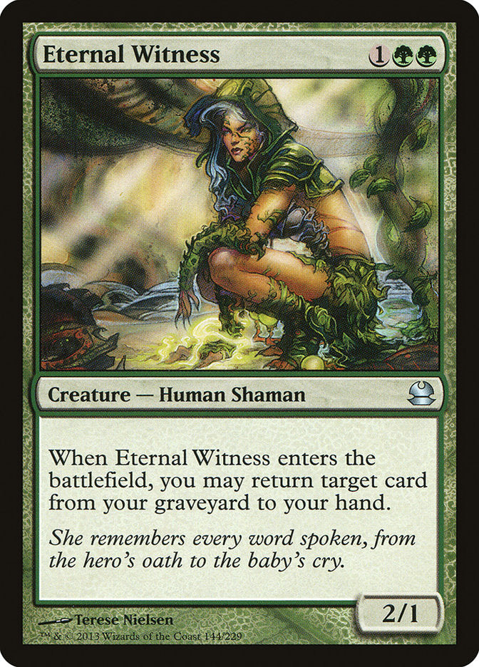 Eternal Witness [Modern Masters] | Exor Games Dartmouth