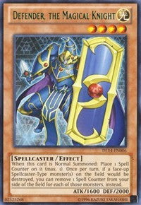 Defender, the Magical Knight (Green) [DL14-EN006] Rare | Exor Games Dartmouth