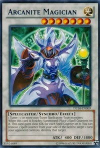 Arcanite Magician (Blue) [DL14-EN009] Rare | Exor Games Dartmouth