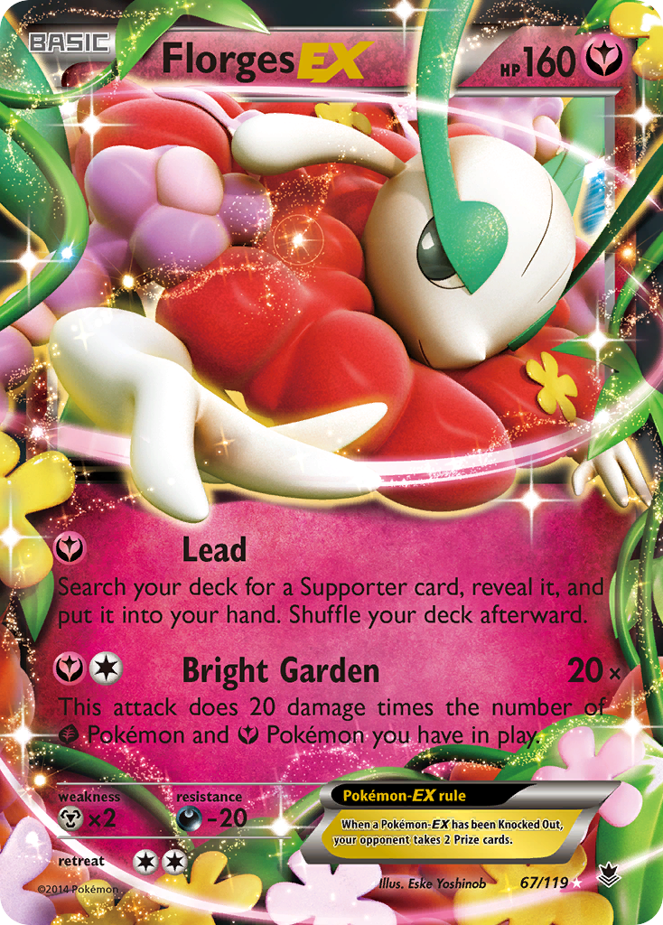 Florges EX (67/119) [XY: Phantom Forces] | Exor Games Dartmouth