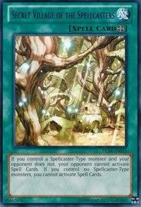 Secret Village of the Spellcasters (Blue) [DL14-EN013] Rare | Exor Games Dartmouth