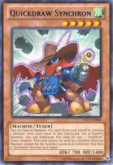 Quickdraw Synchron (Blue) [DL17-EN008] Rare | Exor Games Dartmouth
