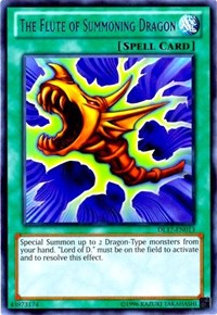 The Flute of Summoning Dragon (Blue) [DL17-EN013] Rare | Exor Games Dartmouth