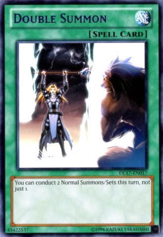 Double Summon (Purple) [DL17-EN017] Rare | Exor Games Dartmouth