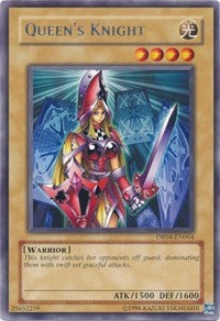 Queen's Knight [DR04-EN064] Rare | Exor Games Dartmouth