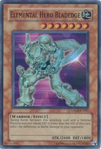 Elemental Hero Bladedge [DR04-EN067] Super Rare | Exor Games Dartmouth